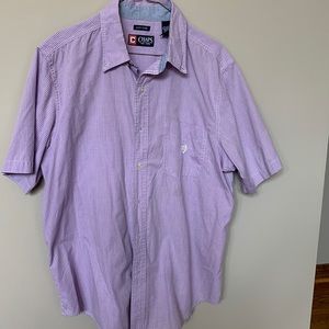 Mens Chaps shirt sleeve cotton shirt